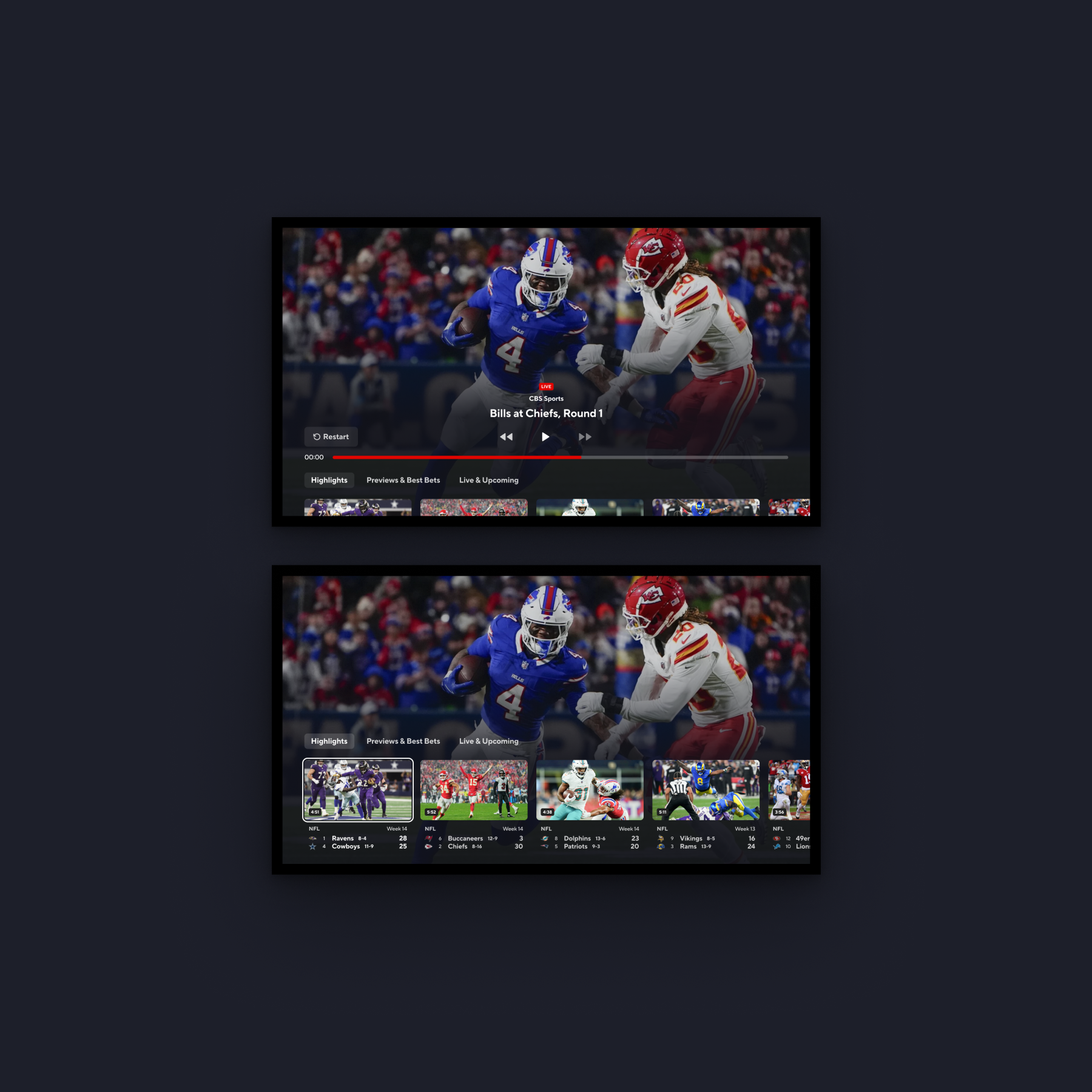 Player Discovery Row